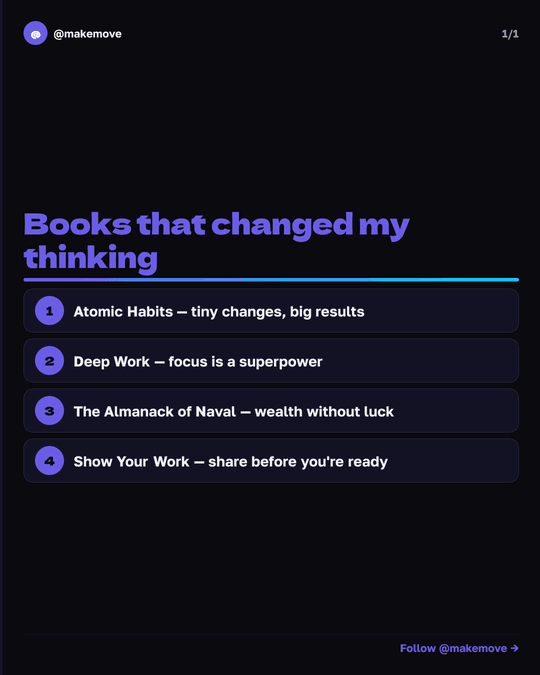 Book recommendations — Books that changed my thinking